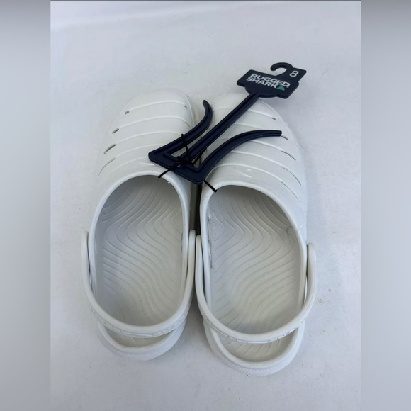 WOMENS RUGGED SHARK BONE COLOR COMFORTABLE FLOATABLE CLOG SANDALS (8) - Picture 2 of 4